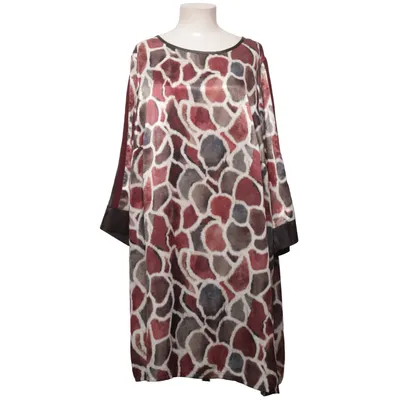 Klänning (Brun, Grå, Flerfärgad) från Qúe Elastan, Polyester