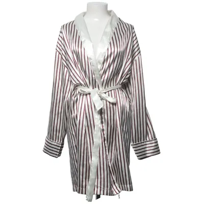 Robe de chambre (Blanc, Rouge) de Exclusif