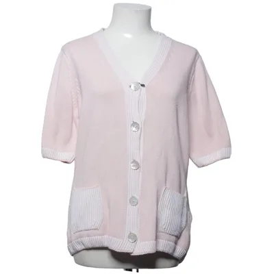 Cardigan (Pink, Beige) fra Lucia Bomuld