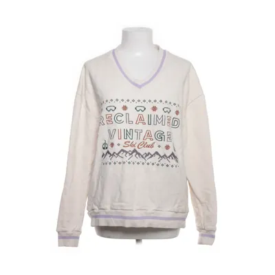 Collegetröja (Beige, Flerfärgad) från Reclaimed Vintage Bomull