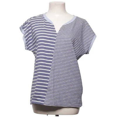 T-shirt (Blå, Hvid) fra White Stuff Bomuld