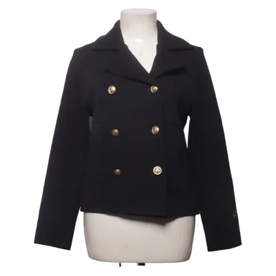 Pea coat (Blue) from Busnel Wool