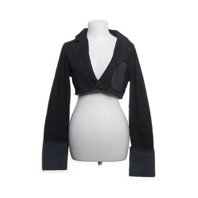 Denimjakke (Blå) fra Fashion Nova Bomuld, Polyester, Viscose
