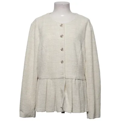 Strickjacke (Weiß) von Belle Poque