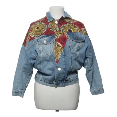 Denim jacket (Blue, Multicolored) from Never Denim by Bik Bok Cotton