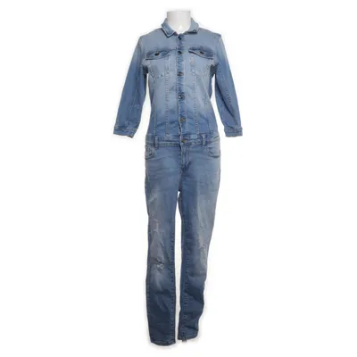 Byxdress (ONLJULA 3/4 ANK DNM DESTROY JUMPSUIT AD) från ONLY Blue Denim Bomull