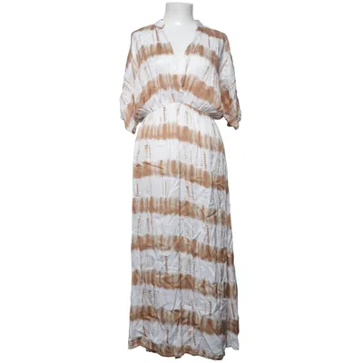 Maxi dress (White, Brown) from Senes