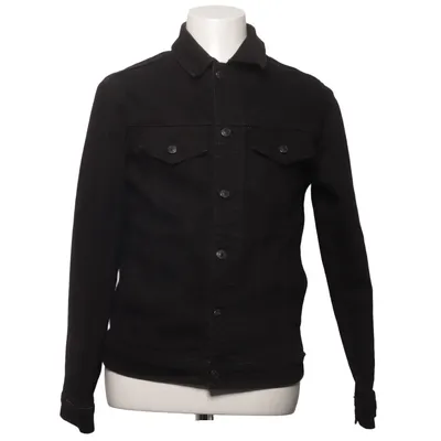 Denim jacket (Black) from Zara Cotton, Elastane