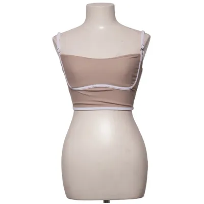 Crop top (Beige) från Sisterly Tribe Elastan, Återvunnen polyester