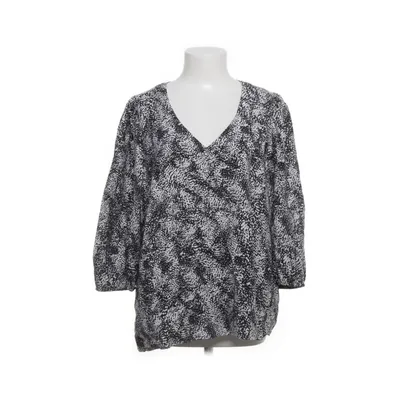 Blouse (Black, White) from Sora Polyamide, Viscose