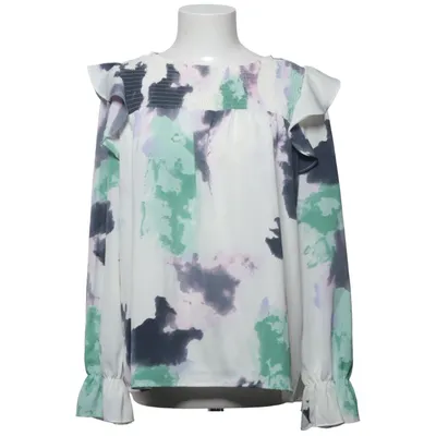Blouse (White, Green, Multicolored) from Unika Polyester