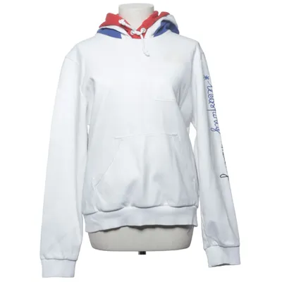 Hoodie (White, Red, Blue) from Le Coq Sportif Cotton, Polyester
