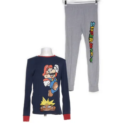 Pyjamas (Blå, Grå, Flerfärgad) från H&M Bomull