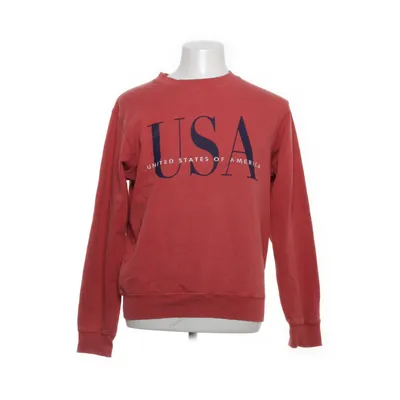 Collegetröja (Röd) från USA Bomull, Polyester thumbnail 1