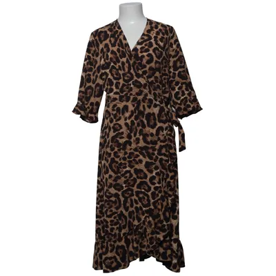 Omlottklänning (Brun, Svart) från Co'Couture Polyester