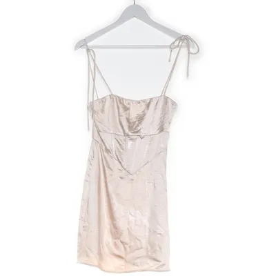 Cocktail dress (Beige) from Princess Polly Elastane, Polyester