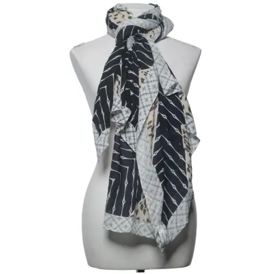 Shawl (Black, White, Gray) from Munthe