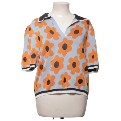 Sweater (Blue, Orange, White) from Nanette Lepore Polyamide, Viscose