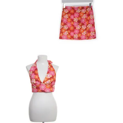 Zwemset (Roze, Meerkleurig) van Shein Elastaan, Polyester