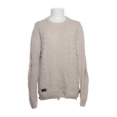 Sweater (Beige) fra Morris Alpacauld, Merinould, Nylon