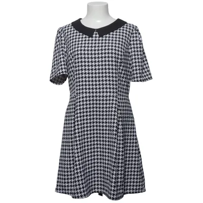 Kjole (Sort, Hvid) fra Atmosphere Elastan, Polyester