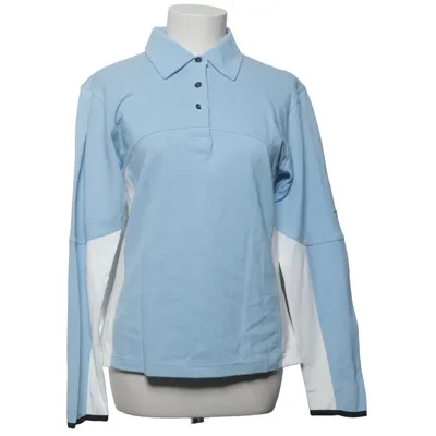 Poloshirt (Blauw, Wit) van Ivanhoe Katoen