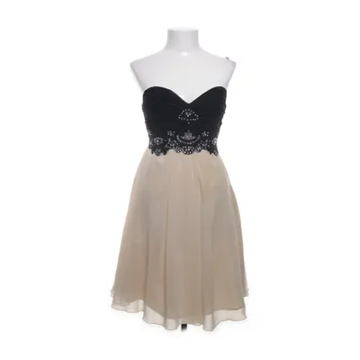 Cocktail dress (Beige, Black) from Little Mistress Cotton, Elastane, Polyester