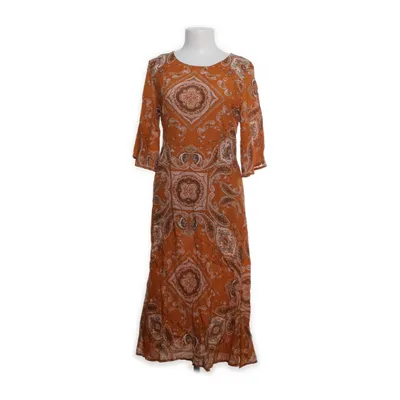 Jurk (Oranje, Wit, Turquoise, Meerkleurig) van Indiska Viscose