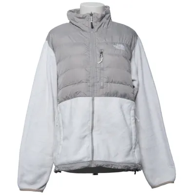 Fleecejakke (Hvid, Grå) fra The North Face Dun, Fjer, Nylon, Genanvendt polyester