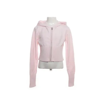 Hoodie (Pink) from Gina Tricot Polyamide, Polyester, Viscose