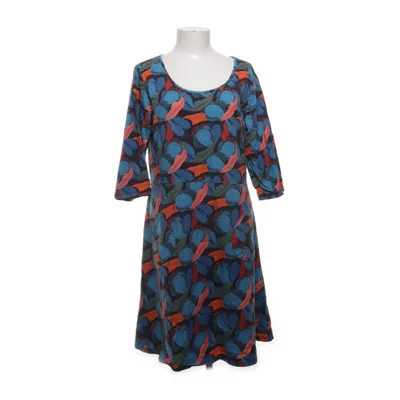 Klänning (Blå, Flerfärgad) från Cissi och Selma Elastan, Ekologisk bomull