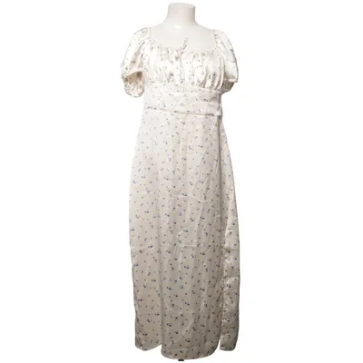 Kjole (Hvid, Blå) fra NA-KD Polyester
