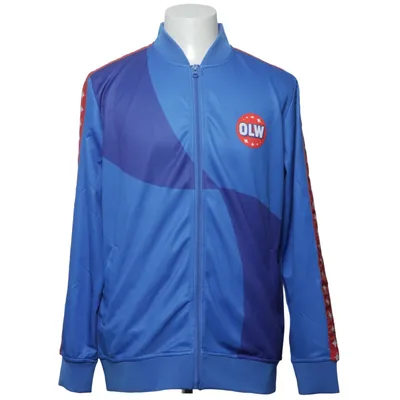 Träningsjacka (Blå, Röd) från OLW Polyester