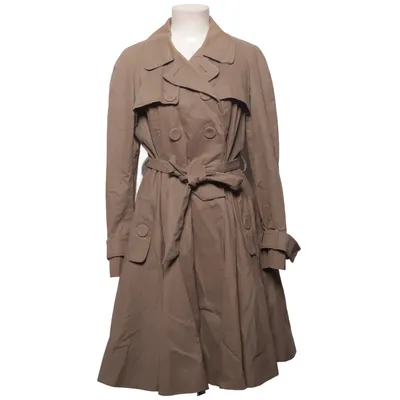 Trenchcoat (Beige) von Paule KA Baumwolle, Elasthan