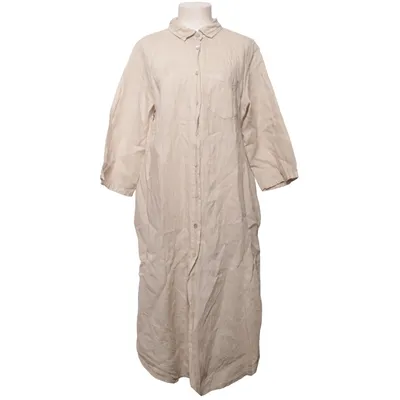 Shirt dress (Beige) from Made in italy Linen