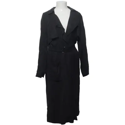 Trenchcoat (Zwart) van Twist & Tango Polyester, Tencel