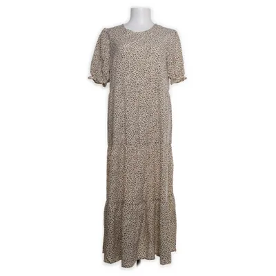 Maxi jurk (Beige, Bruin) van Shein Elastaan, Polyester