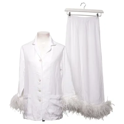 Pyjamasz (Hvid) fra Sleeper Strudsefjer, Viscose