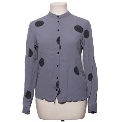 Blouse (Blue, Black) from Pieces Viscose