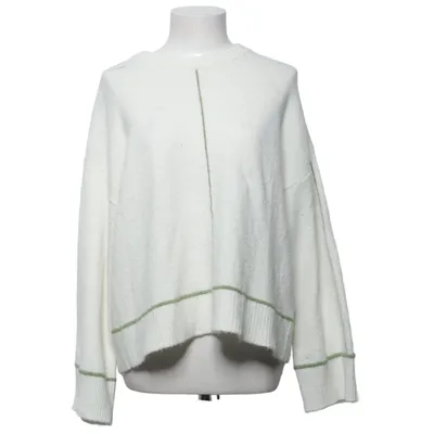 Sweater (Hvid) fra Soaked Akryl, Alpacauld, Elastan, Genanvendt polyester