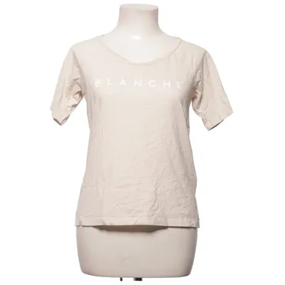 T-shirt (Beige) de Blanche Coton biologique