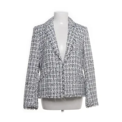Blazer (Zwart, Wit, Blauw) van H&M Modern Classic Polyester, Viscose, Katoen, Polyamide, Acryl