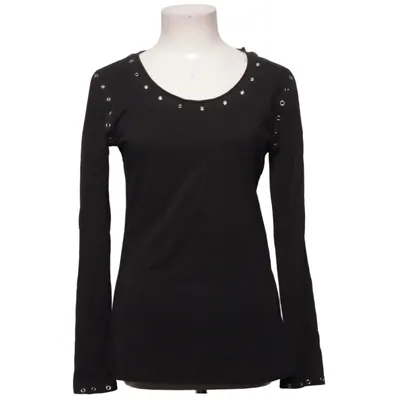 Long sleeve T-shirt (Black) from Forplay Cotton, Elastane