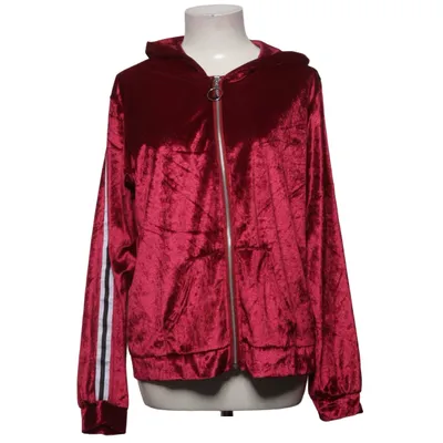 Sweat à capuche (Rouge) de Ziranmei Coton, Polyester