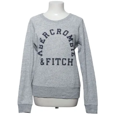 Sweatshirt (Grå) fra Abercrombie & Fitch Bomuld, Polyester