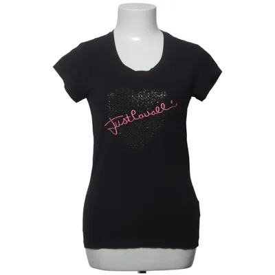 T-shirt (Black) from Just Cavalli Cotton, Elastane