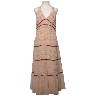 Halterneck dress (Beige, Brown) from Laundry by Shelli Segal Polyester