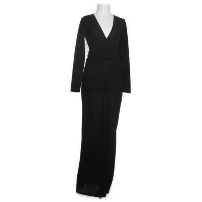 Aftenkjole (Sort) fra Gina Tricot Elastan, Polyester