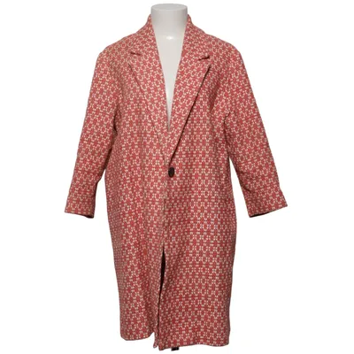 Coat (Red, White) from Monoprix Femme