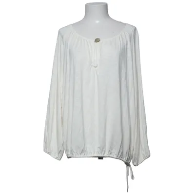 Blouse (White) from Rabalder Elastane, Viscose